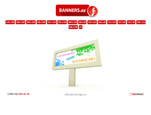 Tablet Screenshot of banners.redmagic.az